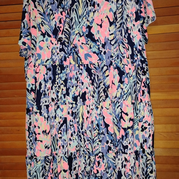 Sew In Love Vibrant Floral Maxi Skirt - Picture 2 of 3